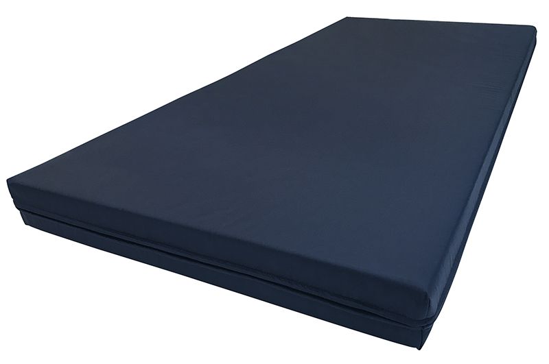 blue nylon mattress