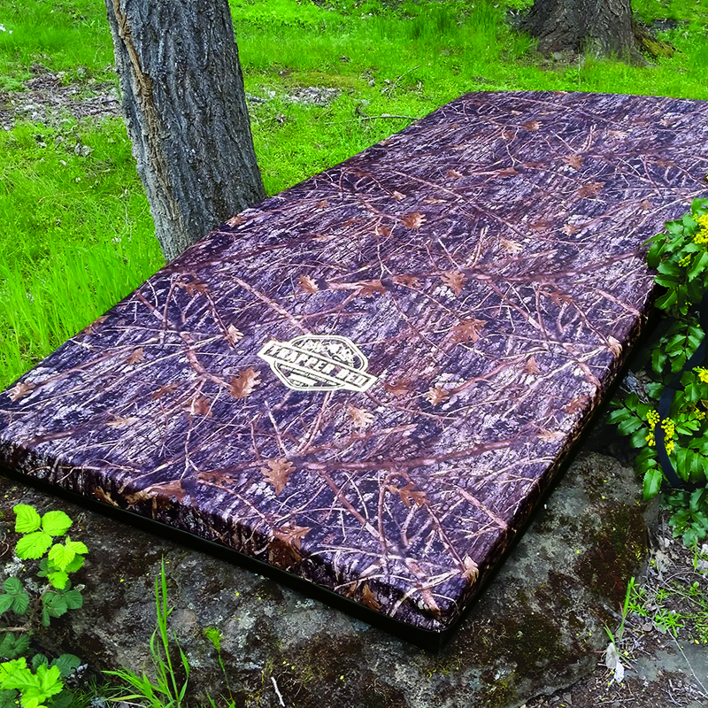 Trapper Luxury 4″ Sleeping Pad w/ Cool Gel Memory Foam & TrueTimber Camo